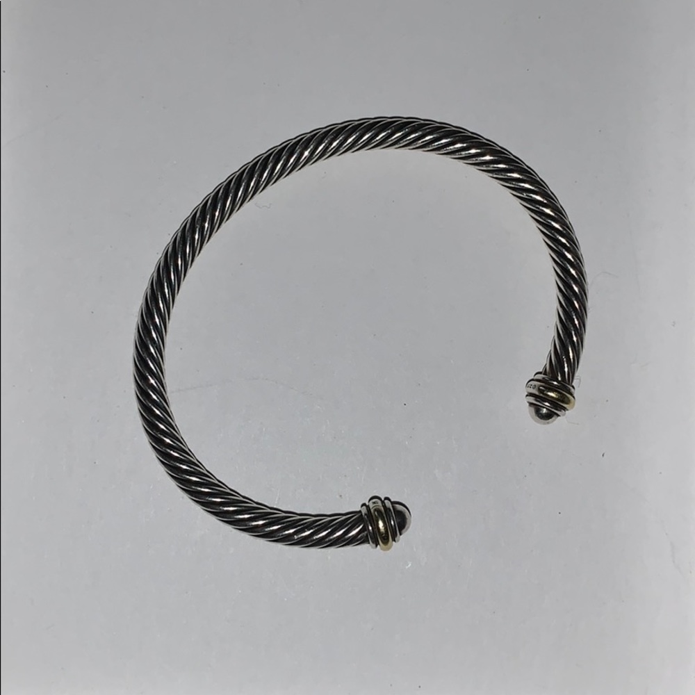 David Yurman Cable Classics Bracelet with 18K gold